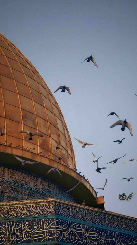 Mescid-i Aksa – Kubbetü's Sahra Kanvas Tablo | İslami Duvar Dekoru | Kudüs Temalı Sanat