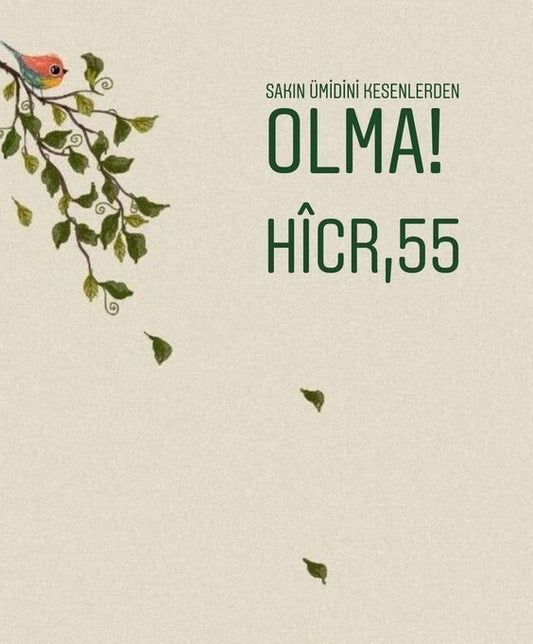 Umut ve Sükûnet Koleksiyonu 4’lü Soft Minimal İslami Kanvas Set